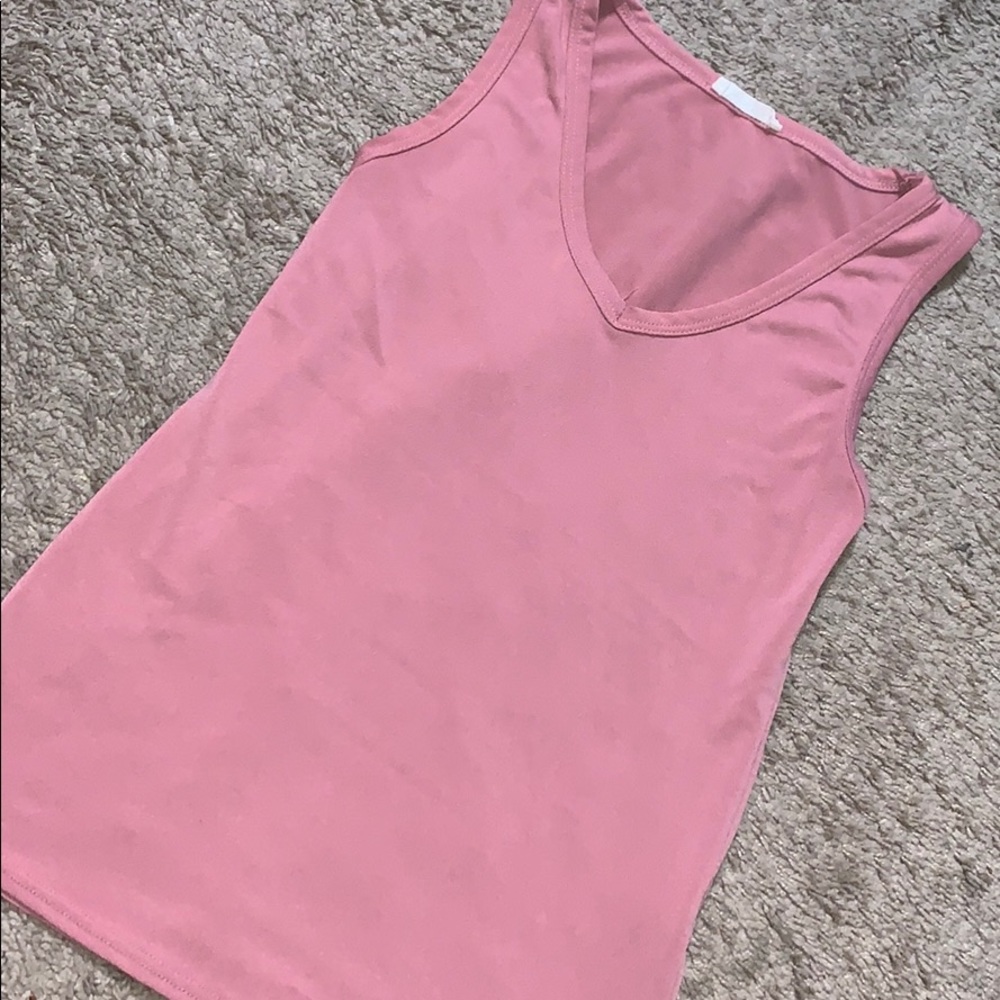 Olivia Rae mauve tank top